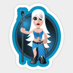 Sorceress Sticker